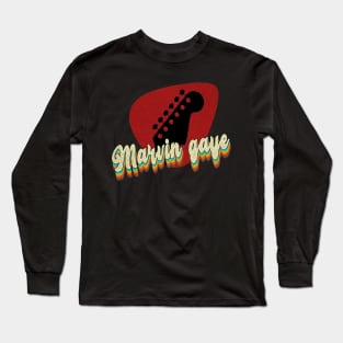 marvin gaye vintage Long Sleeve T-Shirt